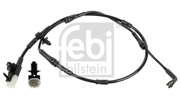 Warning Contact, brake pad wear